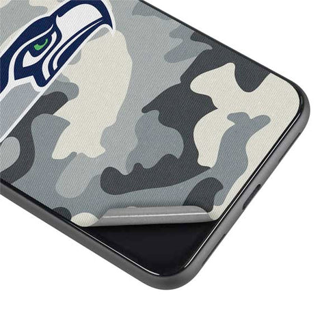 NFL Seattle Seahawks Camo Google Pixel 4 XL Skin